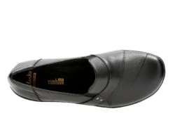 Clarks May Marigold Black Leather Slip-On Dress Loafer -Walking On A Cloud 26062909 6