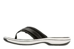 Clarks Breeze Sea Black Thong Sandal -Walking On A Cloud 26125505 4