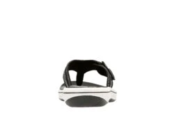 Clarks Breeze Sea Black Thong Sandal -Walking On A Cloud 26125505 5