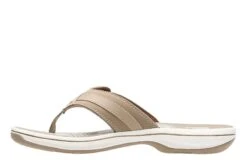 Clarks Breeze Sea Taupe Thong Sandal -Walking On A Cloud 26125507 4