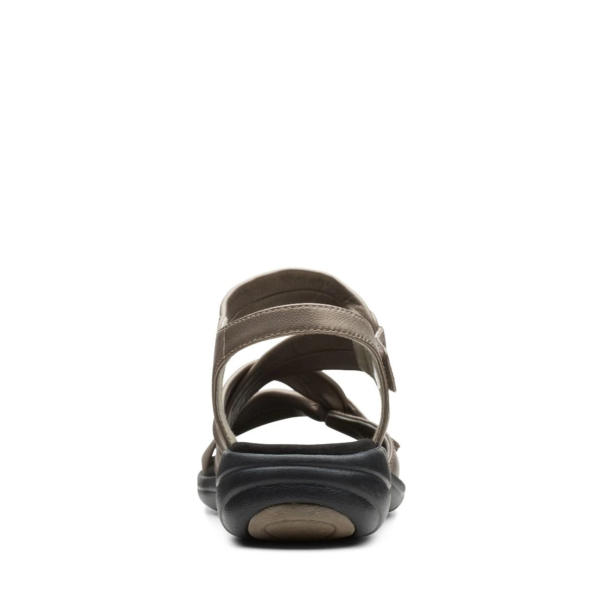 Clarks Saylie Moon Pewter Leather Sandal 7 Clarks Saylie Moon Pewter Leather Sandal - Image 5