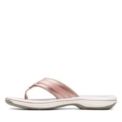 Clarks Breeze Sea Rose Gold Thong Sandal 10 Clarks Breeze Sea Rose Gold Thong Sandal -Walking On A Cloud 26142608 5
