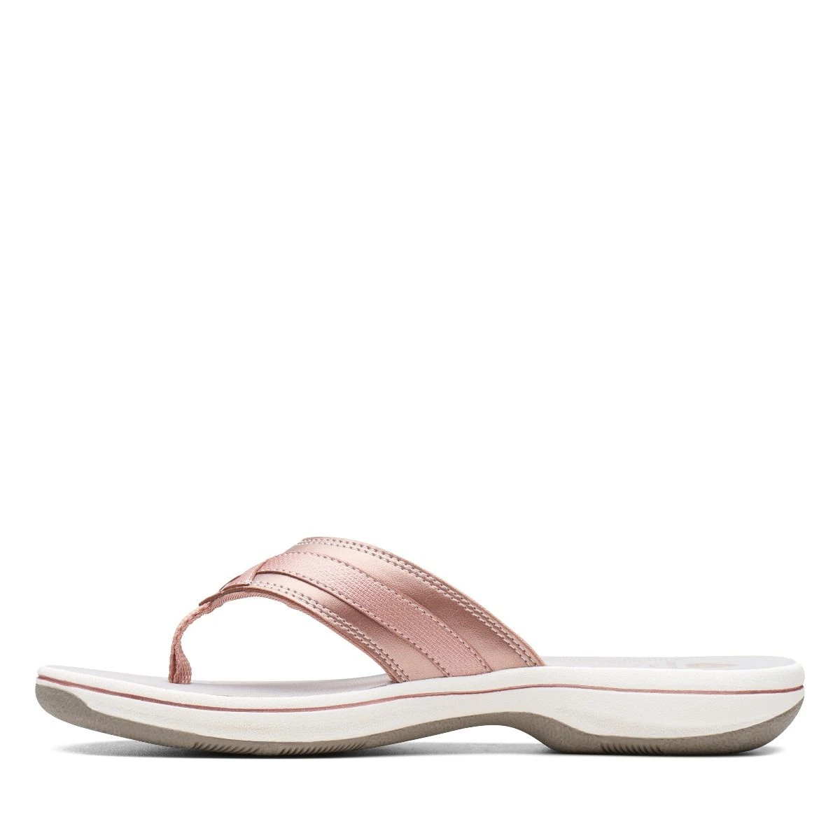 Clarks Breeze Sea Rose Gold Thong Sandal 5 Clarks Breeze Sea Rose Gold Thong Sandal - Image 3