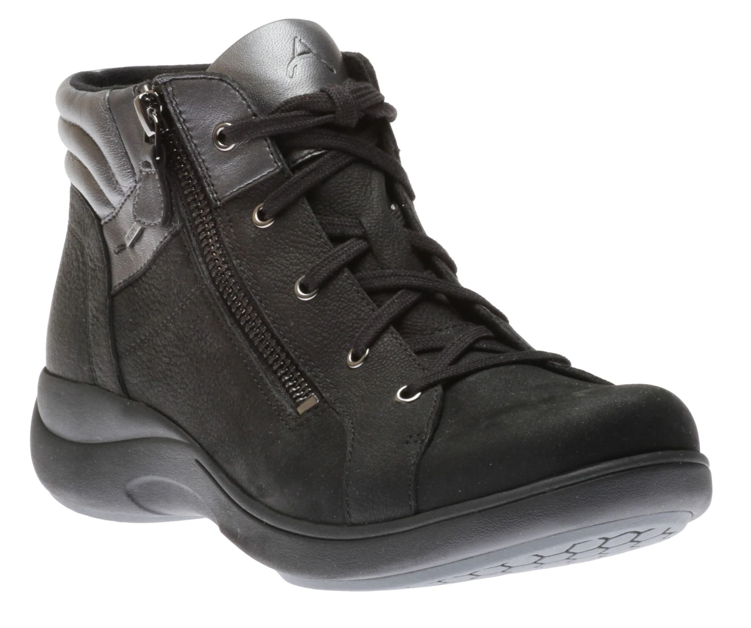 Rev Stridarc Waterproof Black Leather Ankle Boot 3 Rev Stridarc Waterproof Black Leather Ankle Boot