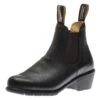 Blundstone 1671 - Women's Series Heel Black Leather Boot -Walking On A Cloud BLU167101