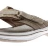 Clarks Breeze Sea Taupe Thong Sandal -Walking On A Cloud CLABREEZES07