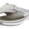 Clarks Breeze Sea White Thong Sandal 2 Clarks Breeze Sea White Thong Sandal -Walking On A Cloud CLABREEZES09