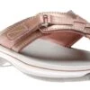 Clarks Breeze Sea Rose Gold Thong Sandal