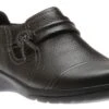 Clarks Cheyn Madi Black Leather Slip-On -Walking On A Cloud CLACHEYNMADI01