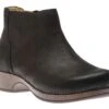 Dansko Barbara Black Burnished Nubuck Leather Ankle Boot -Walking On A Cloud DANBARBARA01