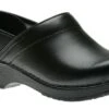 Dansko Professional Black Box Clog (Wide Width) -Walking On A Cloud DANPROFESSBWIDE
