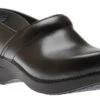 Dansko XP 2.0 Black Waterproof Leather Pull Up Clog