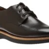 Clyde Black Leather Plain Toe Oxford Shoe 2 Clyde Black Leather Plain Toe Oxford Shoe -Walking On A Cloud DUNCLYDE01