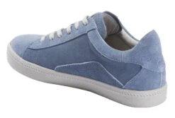 Zen Moment Denim Blue Lace-Up Sneaker -Walking On A Cloud EARMOMENT03a