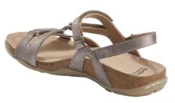 Sand Oahu Metal Alloy Strappy Sandal -Walking On A Cloud EAROAHU11a