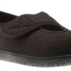Kendale Black Wool Slipper -Walking On A Cloud FOAKENDALE01