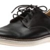 McGuffey Plain Toe Black Leather Derby Sneaker -Walking On A Cloud JOHMCGUFFEYP01