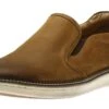 McGuffey Tan Brown Leather Slip-On Sneaker