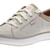 Keds Center Stripe Walnut -Walking On A Cloud KEDCENTERS07