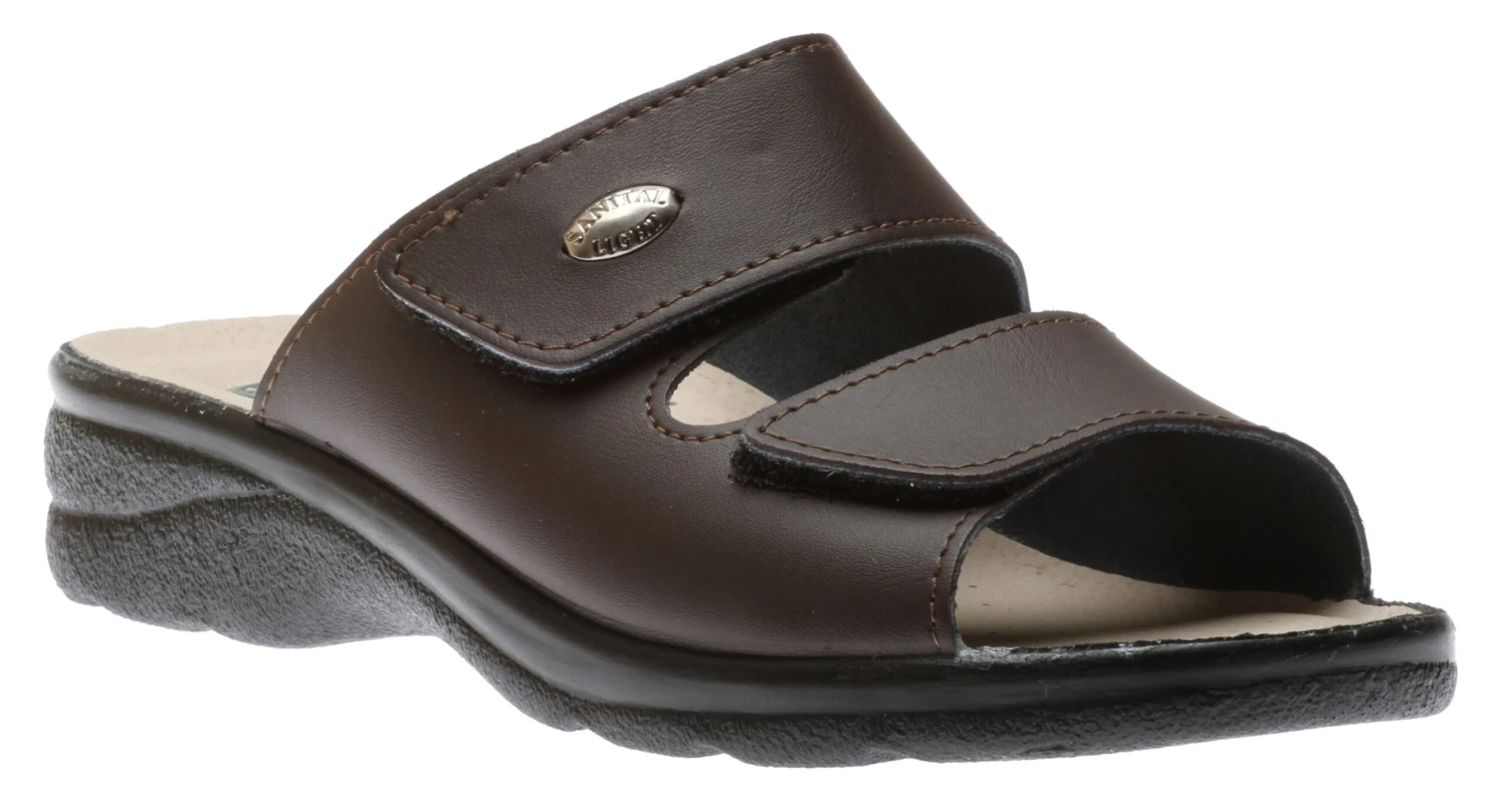 Mens Slide Brown Gel 3 Mens Slide Brown Gel
