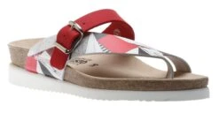 Mephisto Helen Mix Red Thong Sandal