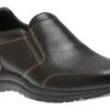 Rockport Edge Hill 2 Black Leather Double Gore Slip-On Casual Dress Shoe -Walking On A Cloud ROCEDGEHILLSO01