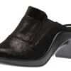 Mokassetta 257 Black Metallic Suede Clog -Walking On A Cloud ROM27057 85100
