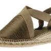 Toni Pons Vic Taupe Espadrille Wedge Sandal -Walking On A Cloud TONVIC12