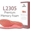 L2305 Women's Premium Memory Foam Orthotics With Metatarsal Support -Walking On A Cloud aetl2305w