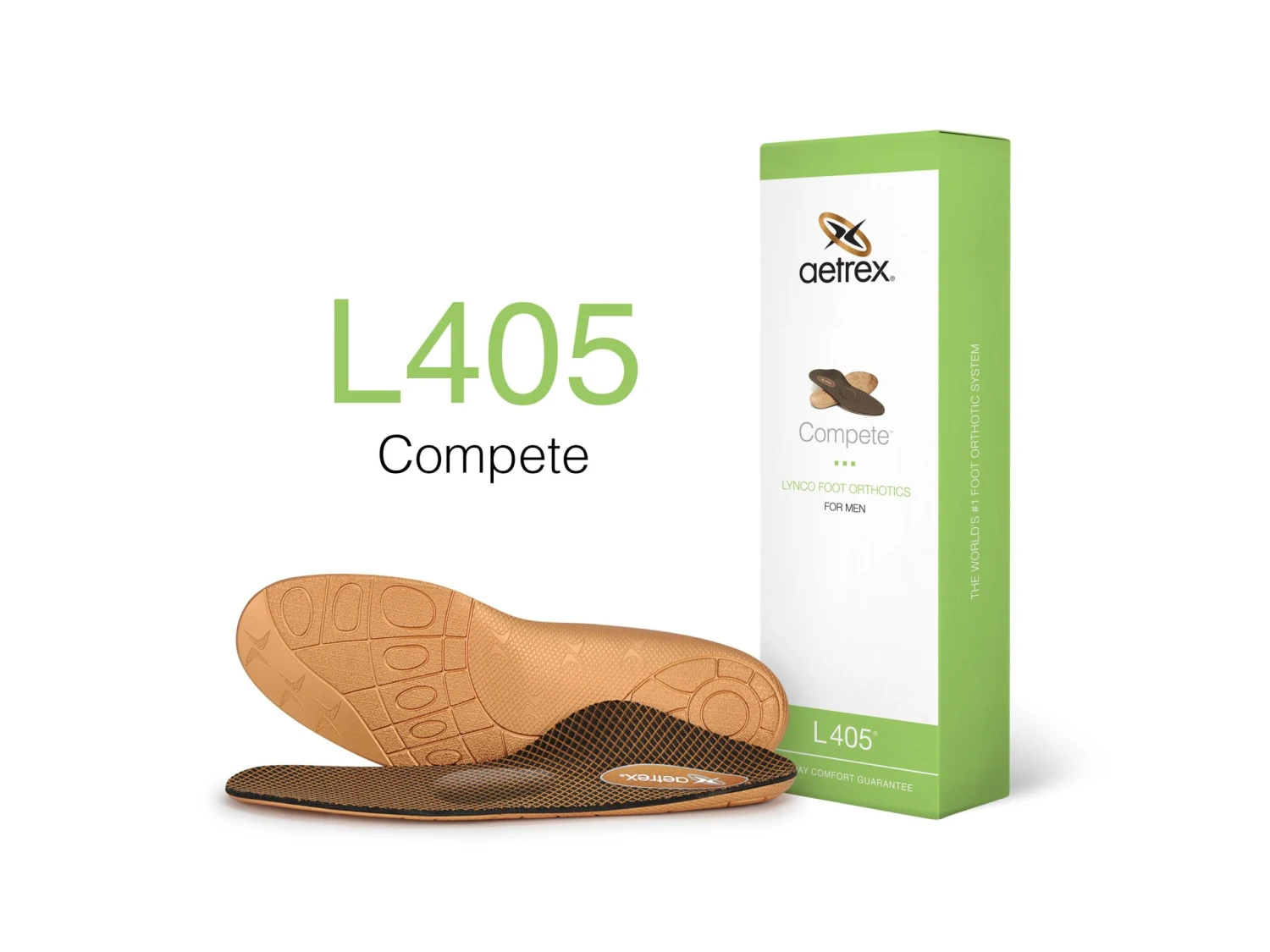 L405 Men's Compete Orthotics With Metatarsal Support 3 L405 Men's Compete Orthotics With Metatarsal Support