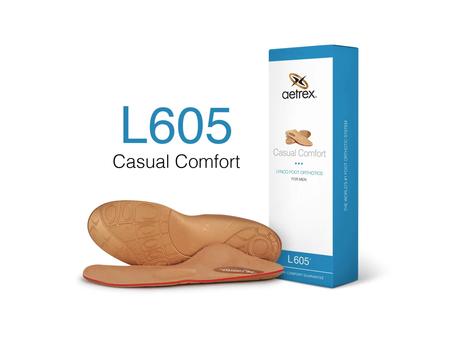 L605 Men's Casual Comfort Orthotics With Metatarsal Support 3 L605 Men's Casual Comfort Orthotics With Metatarsal Support
