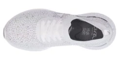 Ara Monticello White Rainbow Rhinestone Slip-On Sneaker -Walking On A Cloud ara5451005b