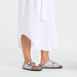 Birkenstock Arizona Marble Black -Walking On A Cloud birarizona20f