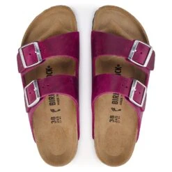 Birkenstock Arizona Oiled Fuchia -Walking On A Cloud birarizonaoil09b
