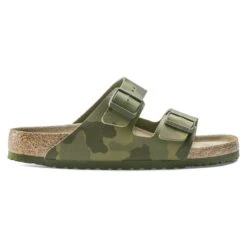 Birkenstock Arizona S Camo Green -Walking On A Cloud birarizonas15d