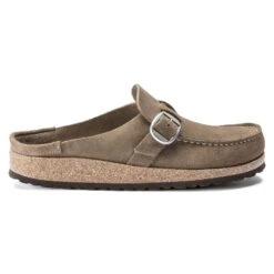 Birkenstock Buckley Gray Taupe -Walking On A Cloud birbuckley07d