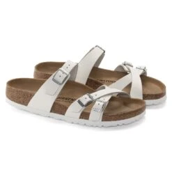 Birkenstock Franca White -Walking On A Cloud birfranca09c