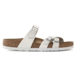 Birkenstock Franca White -Walking On A Cloud birfranca09d
