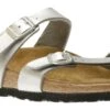 Birkenstock Mayari Birko-Flor Silver Sandal -Walking On A Cloud birmayari12