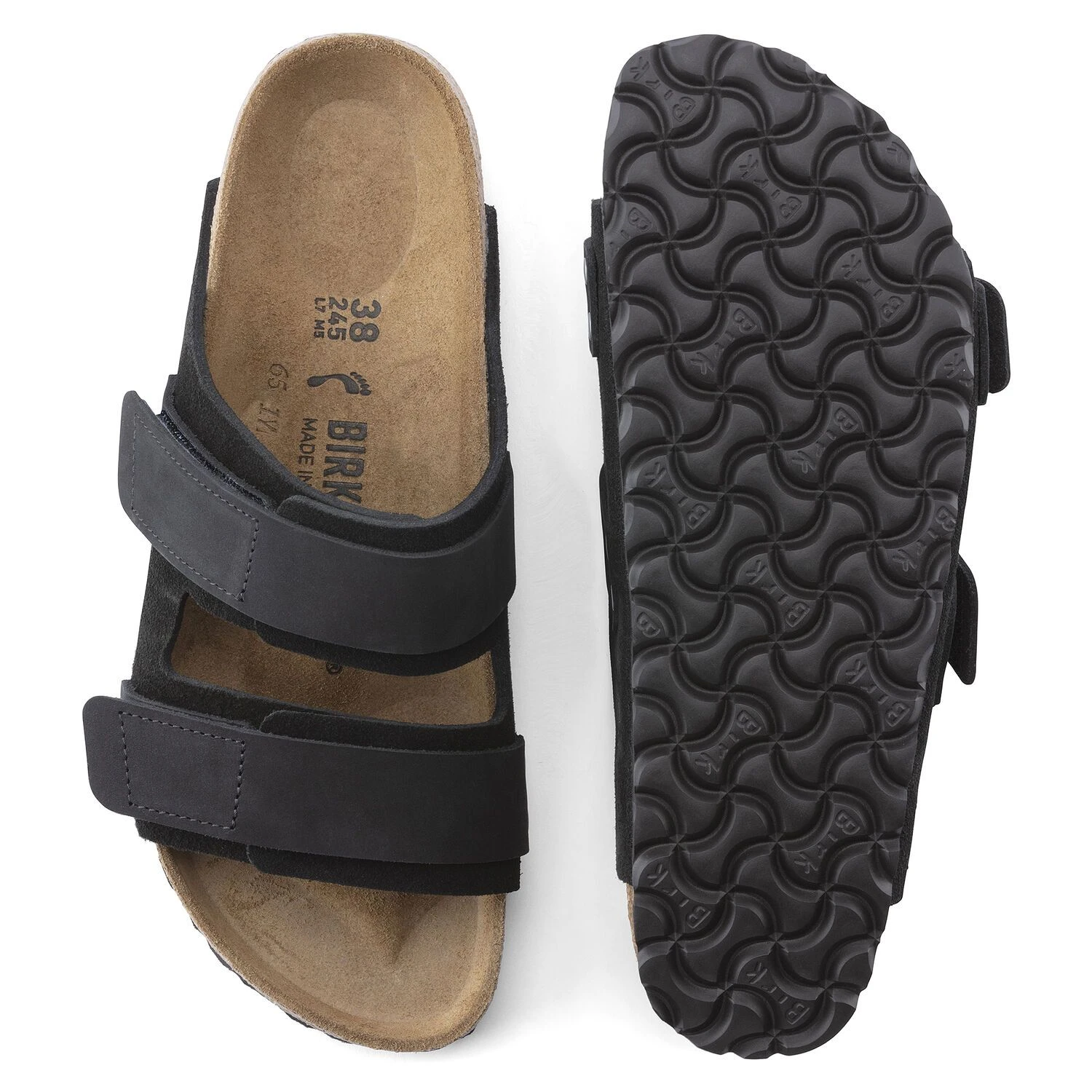 Birkenstock Uji Black Suede NB 9 Birkenstock Uji Black Suede NB - Image 7