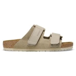 Birkenstock Uji Taupe Suede NB -Walking On A Cloud biruji27d