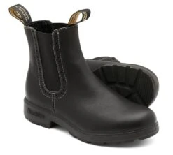 Blundstone 1448 - Women's Series Hi Top Black Leather Boot -Walking On A Cloud blu144801b