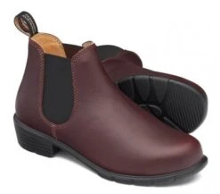 Blundstone 2176 - Women's Series Low Heel Shiraz Red Boot -Walking On A Cloud blu217604
