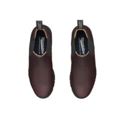 Blundstone 2176 - Women's Series Low Heel Shiraz Red Boot -Walking On A Cloud blu217604b