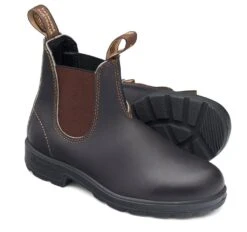 Blundstone 500 - Original Stout Brown Boot -Walking On A Cloud blu50002b