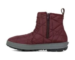 BOGS Snowday Low Wine Lightweight Insulated Winter Boot -Walking On A Cloud bogsnowdayl04d
