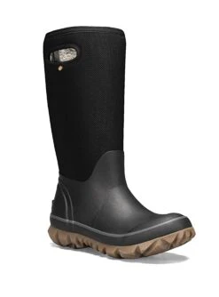 BOGS Whiteout Woven Black Waterproof Winter Boot -Walking On A Cloud bogwhiteout21