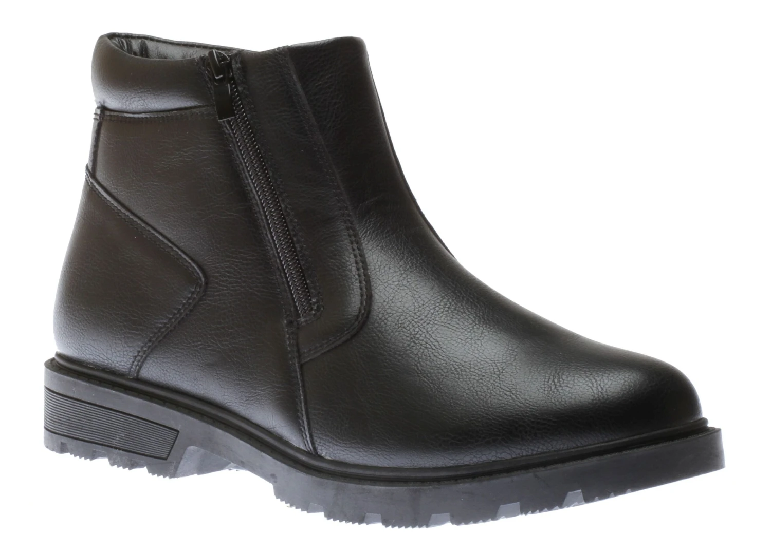 Mens Side Zip Black 3 Mens Side Zip Black