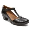 Angelina Black T-Strap Low Heel -Walking On A Cloud cbd30bk abbott angelina black 887057198702 a