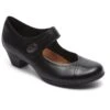 Abigail Black Mary Jane Low Heel 2 Abigail Black Mary Jane Low Heel -Walking On A Cloud cbd55bk main
